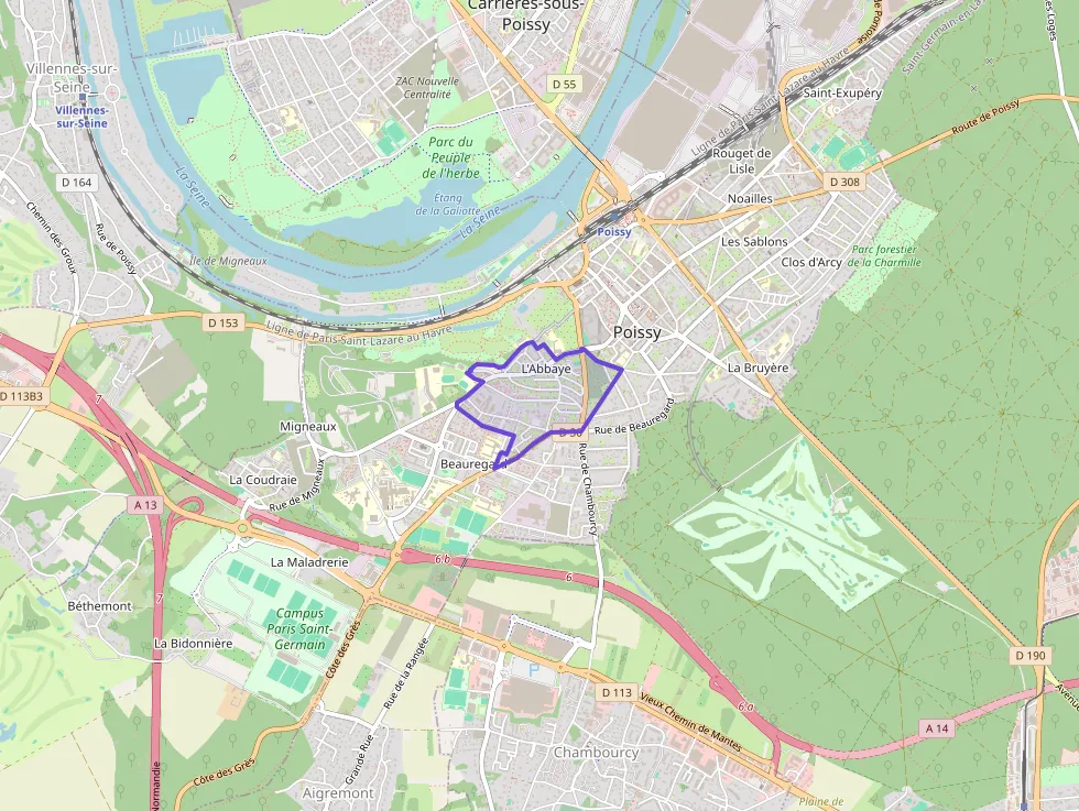 Appartement 63 m² trois pièces à vendre à Poissy