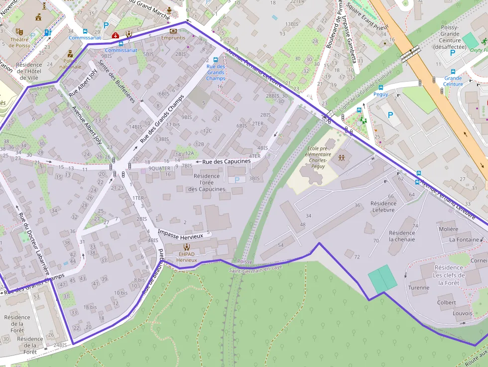 Appartement 43 m² trois pièces à vendre à Poissy