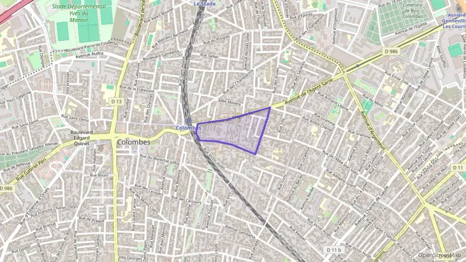 Appartement 61 m² trois pièces à vendre à Colombes