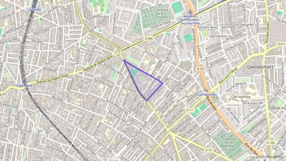 Appartement 40 m² deux pieces à vendre à Asnières-sur-Seine