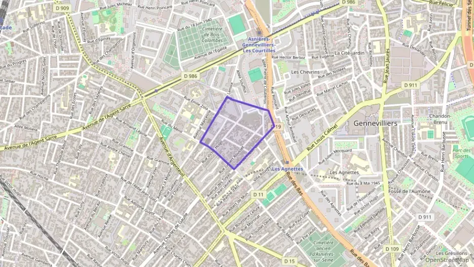 Appartement 38 m² deux pieces à vendre à Asnières-sur-Seine
