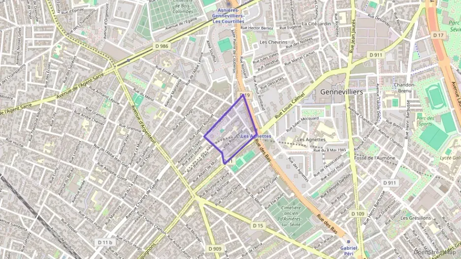 Appartement 28 m² deux pieces à vendre à Asnières-sur-Seine