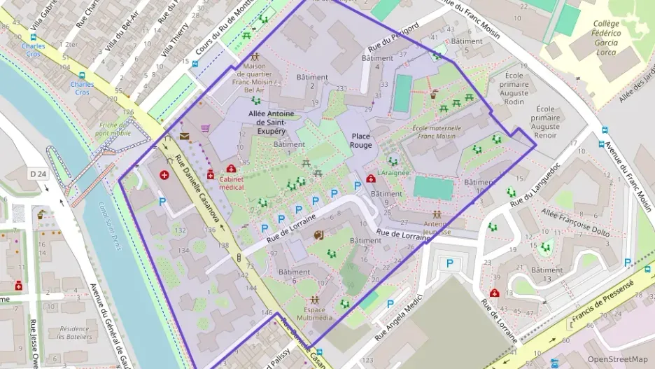 Appartement 84 m² quatre pièces à vendre à Saint-Denis Appartement 84 m² quatre pièces à vendre à Saint-Denis