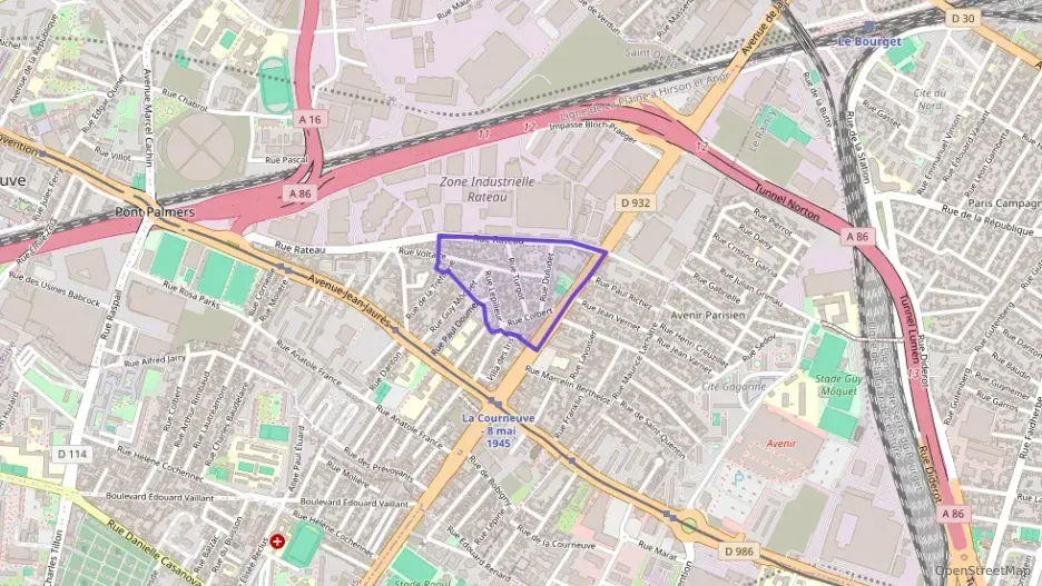 Appartement 75 m² quatre pièces à vendre à La Courneuve