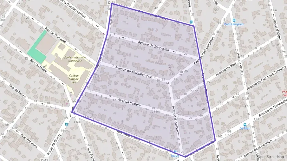 Appartement 61 m² deux pieces à vendre à Aulnay-sous-Bois Appartement 61 m² deux pieces à vendre à Aulnay-sous-Bois
