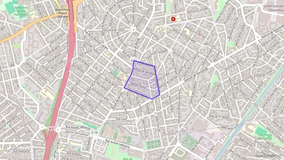 Appartement 61 m² deux pieces à vendre à Aulnay-sous-Bois