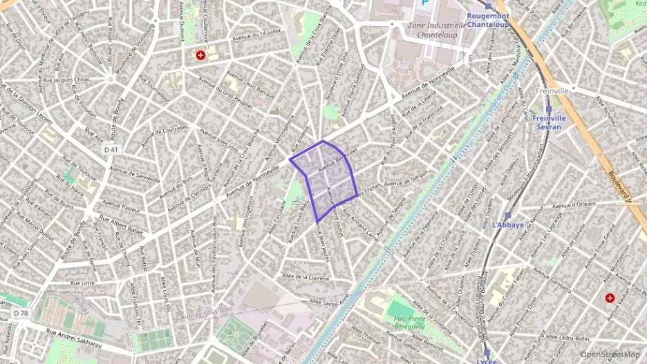 Appartement 44 m² deux pieces à vendre à Aulnay-sous-Bois