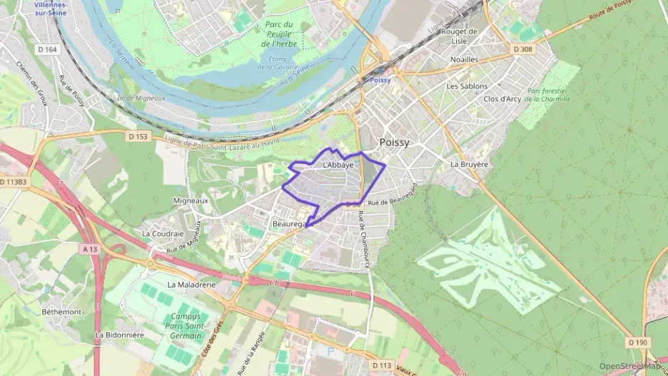 Appartement 78 m² trois pièces à vendre à Poissy