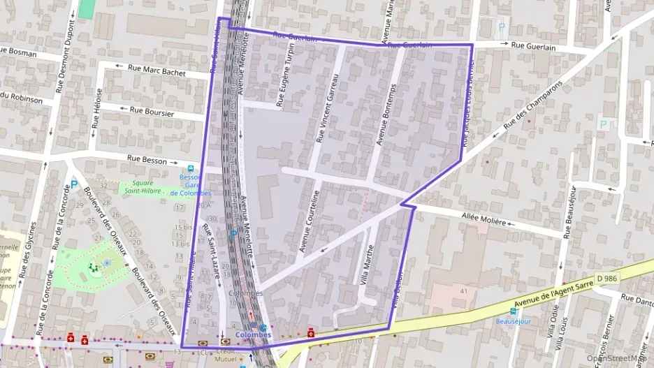 Appartement 57 m² trois pièces à vendre à Colombes Appartement 57 m² trois pièces à vendre à Colombes