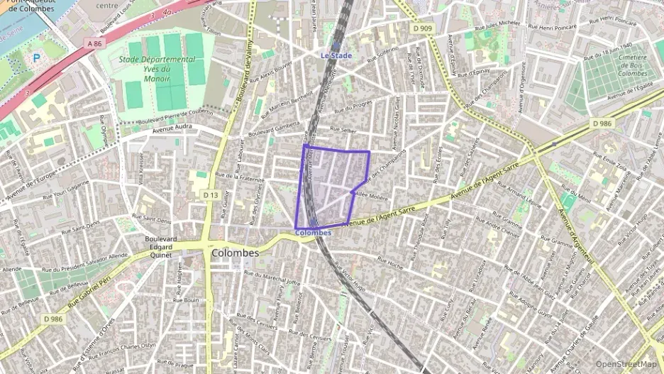 Appartement 50 m² trois pièces à vendre à Colombes