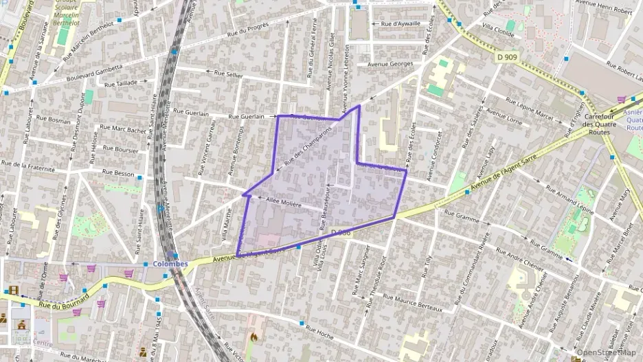 Appartement 65 m² trois pièces à vendre à Colombes