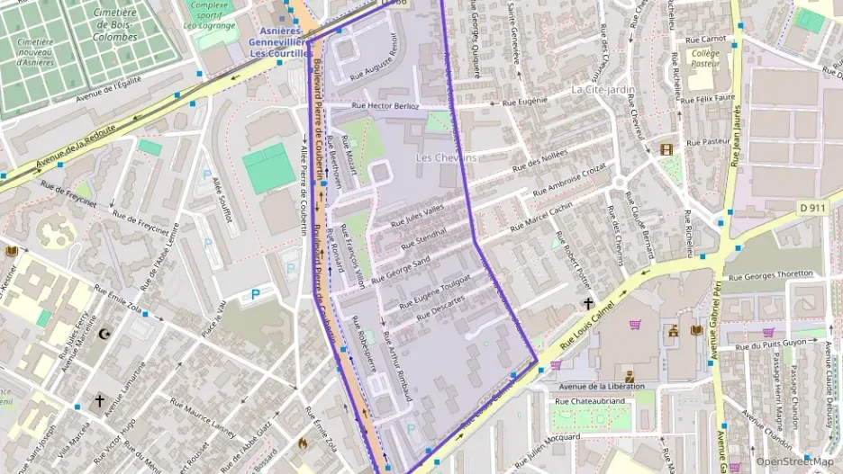 Appartement 62 m² trois pièces à vendre à Gennevilliers Appartement 62 m² trois pièces à vendre à Gennevilliers