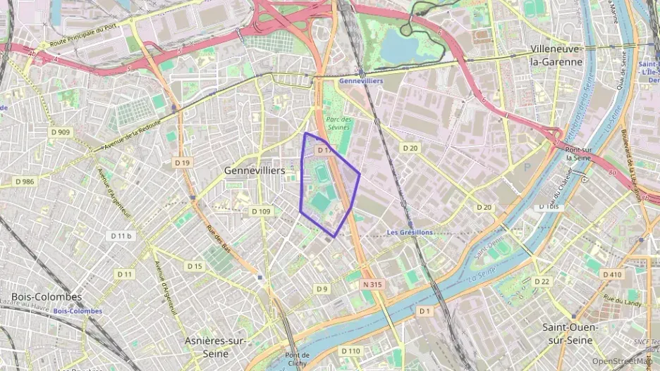 Appartement 63 m² trois pièces à vendre à Gennevilliers Appartement 63 m² trois pièces à vendre à Gennevilliers