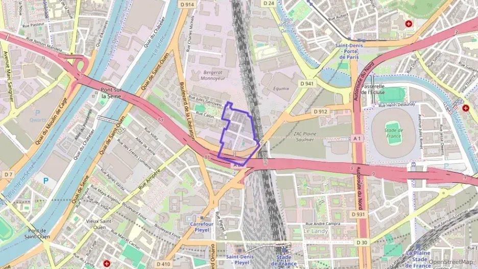 Appartement 34 m² deux pieces à vendre à Saint-Denis