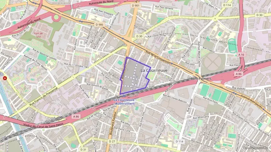 Appartement 40 m² deux pieces à vendre à La Courneuve