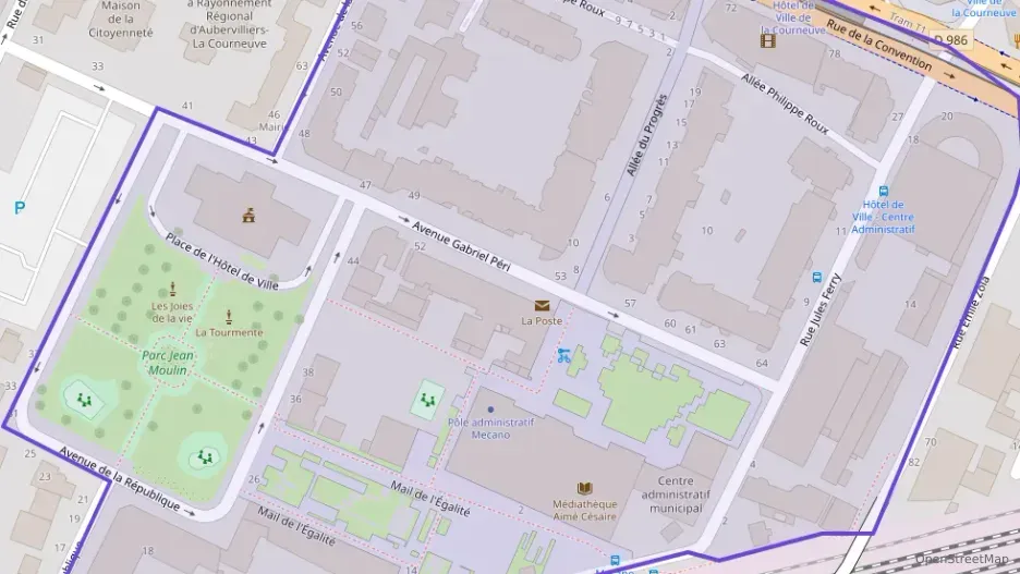 Appartement 81 m² trois pièces à vendre à La Courneuve