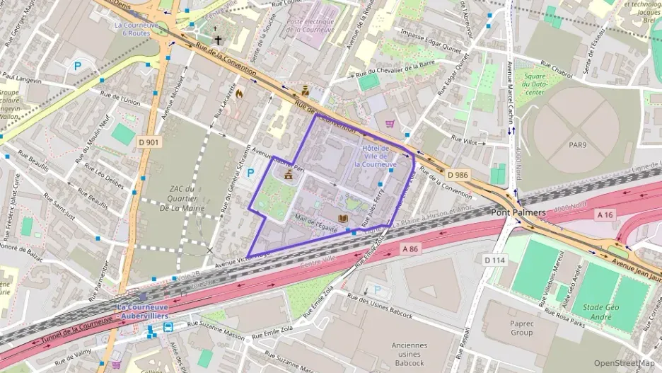 Appartement 81 m² trois pièces à vendre à La Courneuve