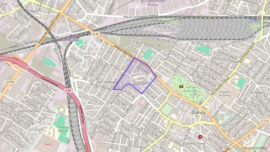 Appartement 71 m² trois pièces à vendre à Drancy