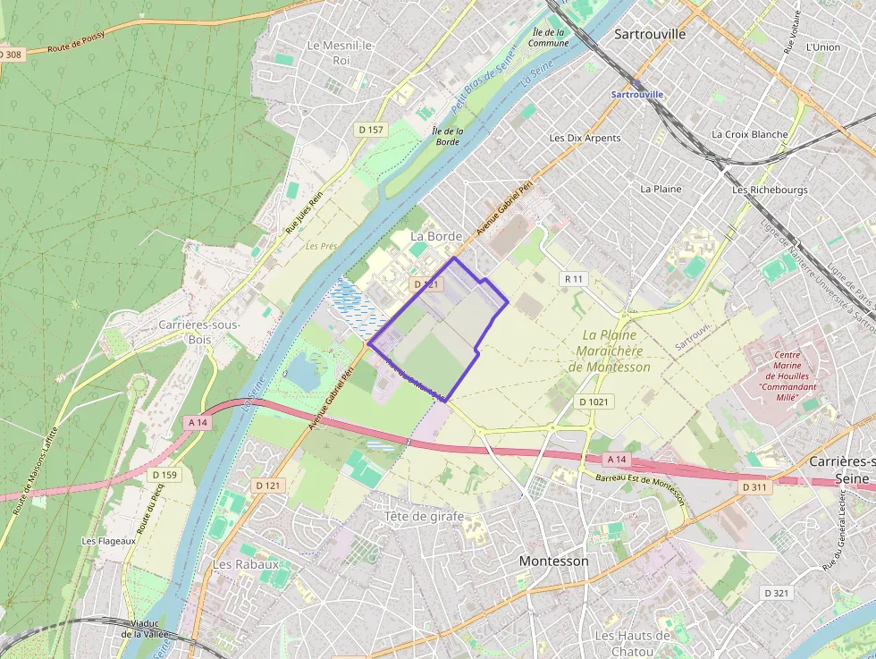 Appartement 38 m² deux pieces à vendre à Montesson