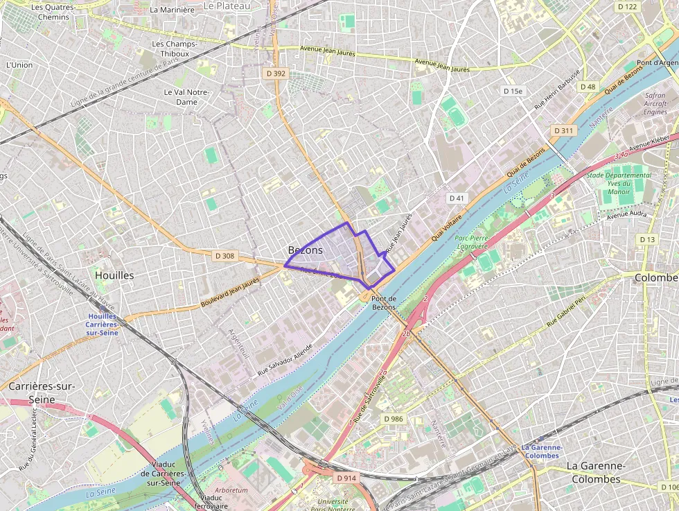 Appartement 79 m² quatre pièces à vendre à Bezons