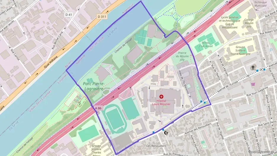 Appartement 58 m² trois pièces à vendre à Colombes Appartement 58 m² trois pièces à vendre à Colombes