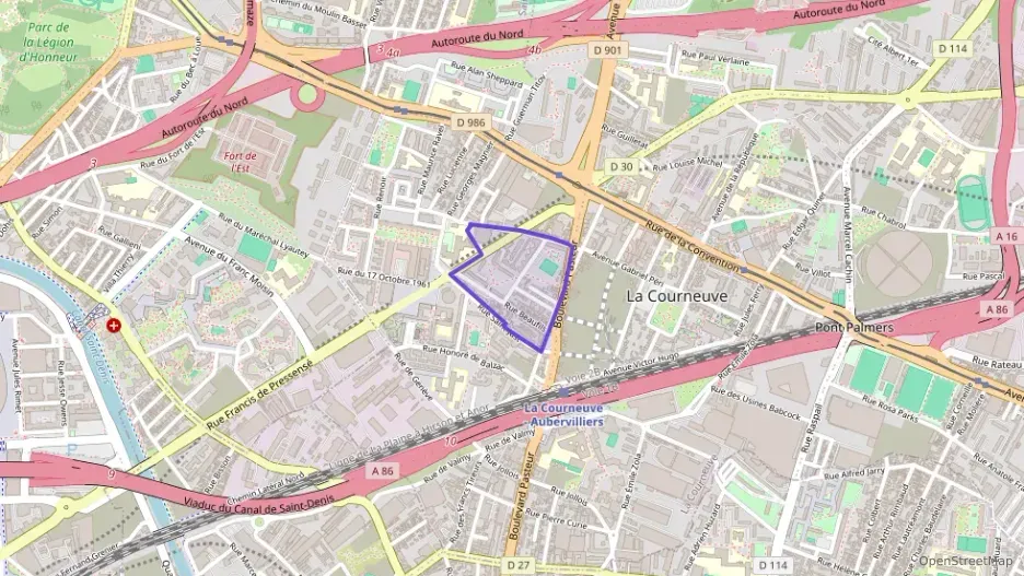 Appartement 72 m² trois pièces à vendre à La Courneuve Appartement 72 m² trois pièces à vendre à La Courneuve