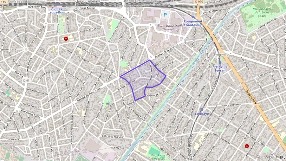 Appartement 44 m² deux pieces à vendre à Aulnay-sous-Bois