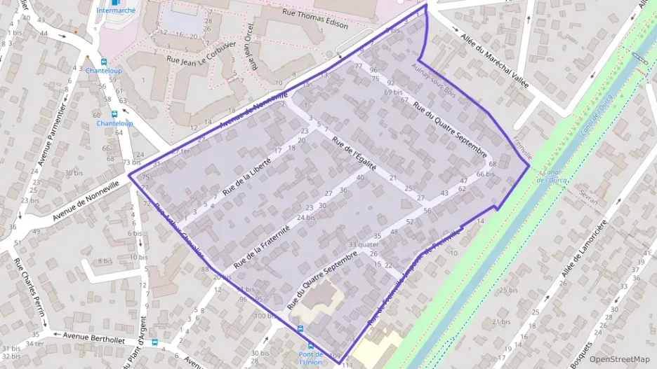 Appartement 56 m² trois pièces à vendre à Aulnay-sous-Bois