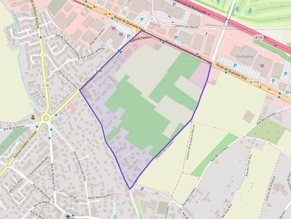 Appartement 64 m² trois pièces à vendre à Orgeval