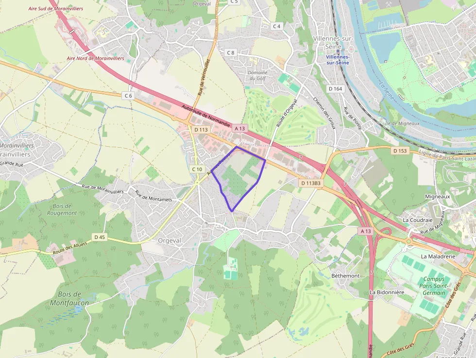 Appartement 64 m² trois pièces à vendre à Orgeval