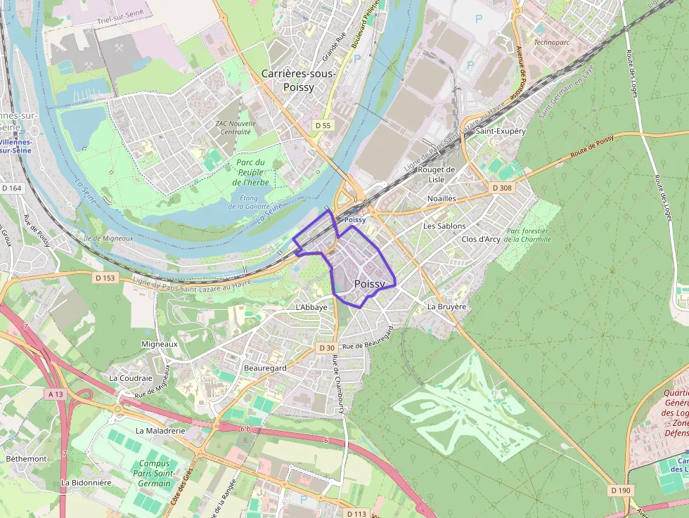 Appartement 72 m² trois pièces à vendre à Poissy