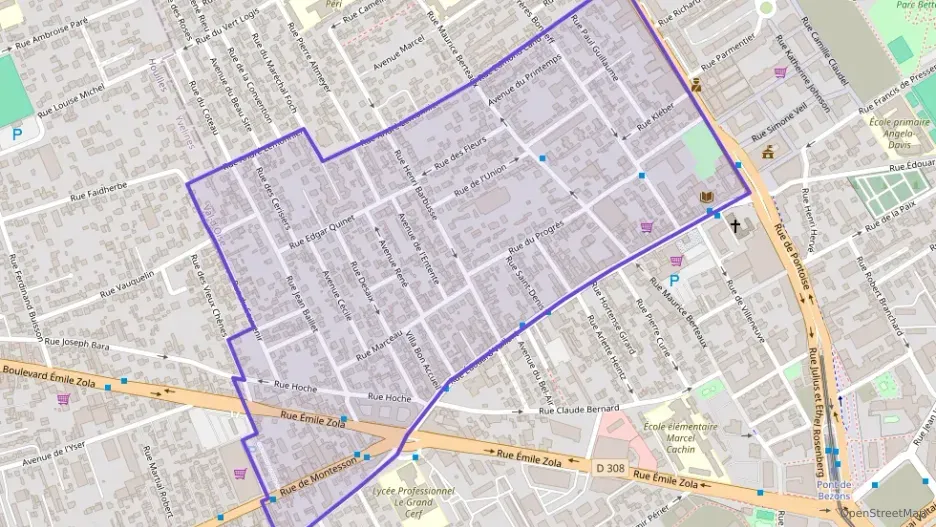 Appartement 45 m² deux pieces à vendre à Bezons