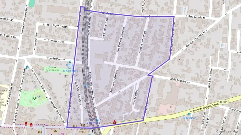 Appartement 80 m² trois pièces à vendre à Colombes