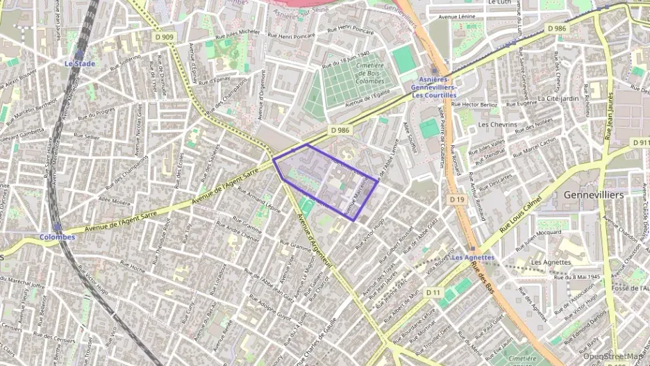Appartement 50 m² trois pièces à vendre à Asnières-sur-Seine