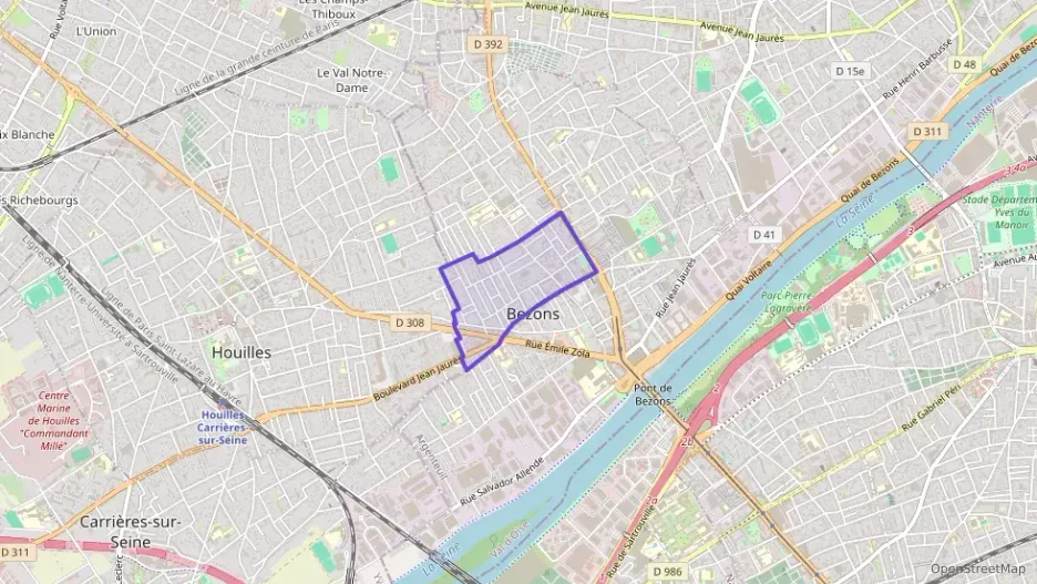 Appartement 80 m² quatre pièces à vendre à Bezons
