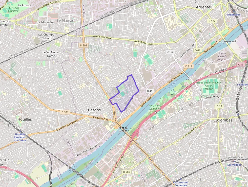 Appartement 85 m² quatre pièces à vendre à Bezons