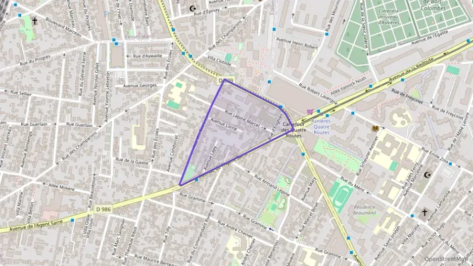 Appartement 30 m² une piece à vendre à Colombes