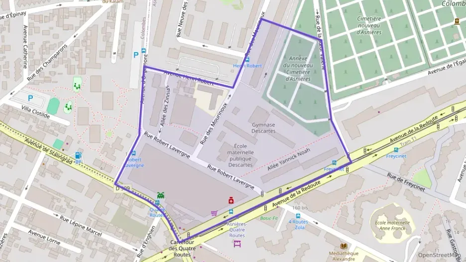 Appartement 40 m² une piece à vendre à Asnières-sur-Seine