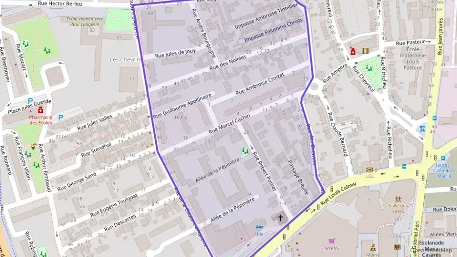 Appartement 69 m² trois pièces à vendre à Gennevilliers