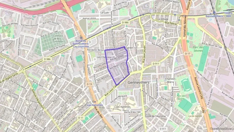 Appartement 69 m² trois pièces à vendre à Gennevilliers