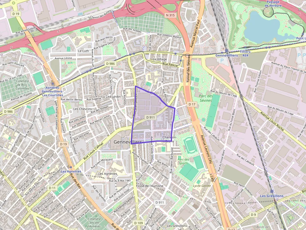 Appartement 43 m² deux pieces à vendre à Gennevilliers