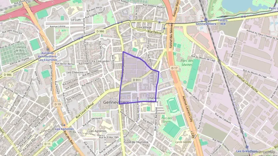 Appartement 43 m² deux pieces à vendre à Gennevilliers Appartement 43 m² deux pieces à vendre à Gennevilliers