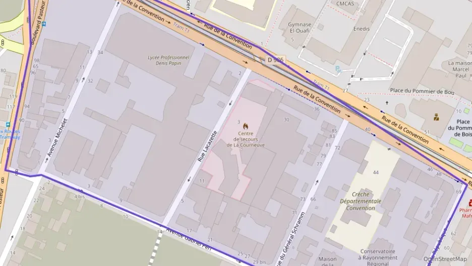 Appartement 52 m² trois pièces à vendre à La Courneuve