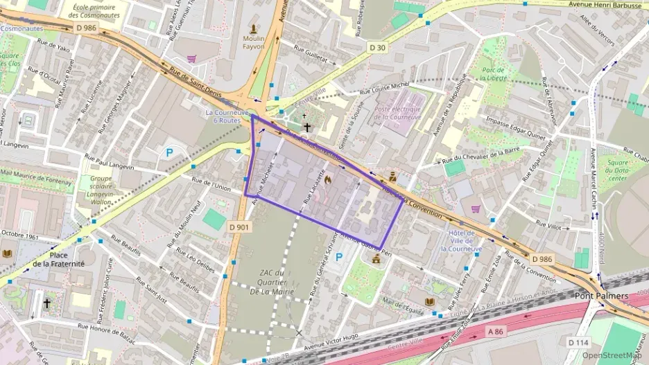 Appartement 52 m² trois pièces à vendre à La Courneuve