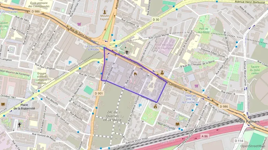 Appartement 57 m² trois pièces à vendre à La Courneuve Appartement 57 m² trois pièces à vendre à La Courneuve