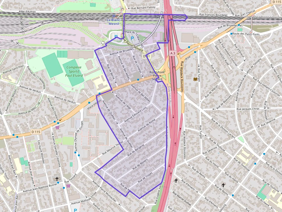 Appartement 49 m² deux pieces à vendre à Le Blanc-Mesnil