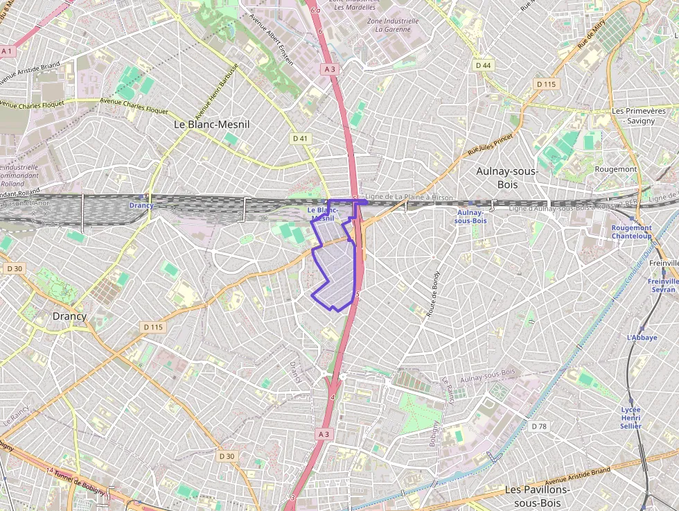 Appartement 49 m² deux pieces à vendre à Le Blanc-Mesnil