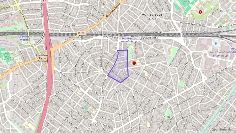 Appartement 46 m² deux pieces à vendre à Aulnay-sous-Bois