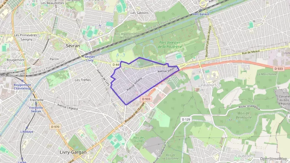 Appartement 43 m² deux pieces à vendre à Livry-Gargan