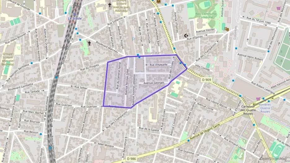 Appartement 46 m² deux pieces à vendre à Colombes